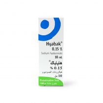 hyabak 0.15% 10ml eye drop