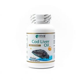 VIVA COD LIVER OIL SOFTGELS 90'S